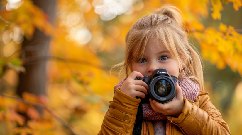 Осенняя фотосессия в детском саду 6 Осенняя фотосессия в детском саду