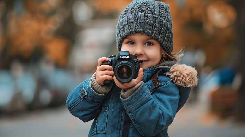 Фотосессия с ребенком на улице